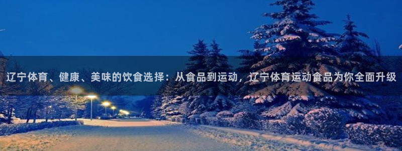 快体育乒乓球：辽宁体育、健康、美味的饮食选择：从食品到运动，辽宁体育运动食品为你全面升级